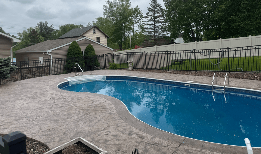 STAMPED CONCRETE